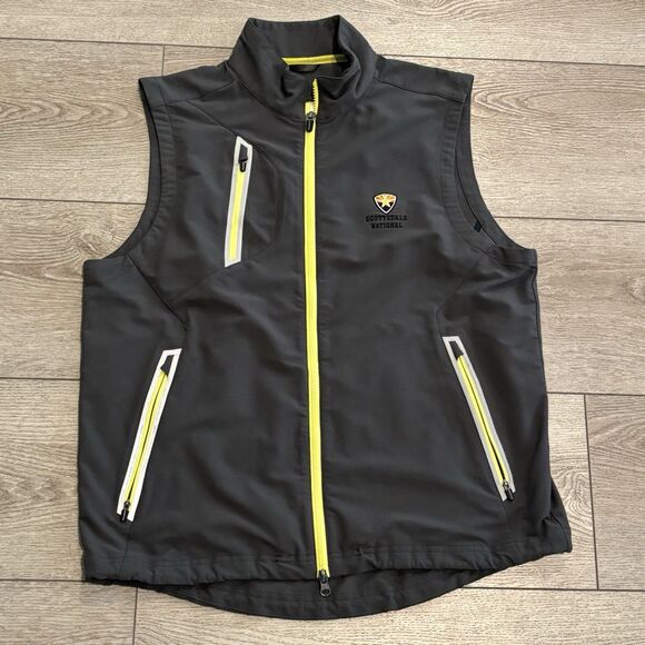 Zero Restriction Golf Vest Mens Medium Full Zip Tour Series Scottsdale National - Picture 2 of 7